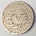 UNITED STATES OF AMERICA 1905 . FIVE 5 CENTS COIN / NICKEL